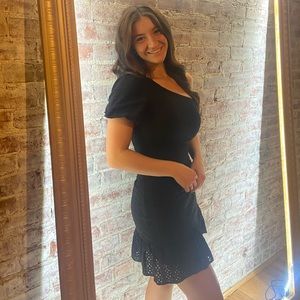 Black One Shoulder Dress